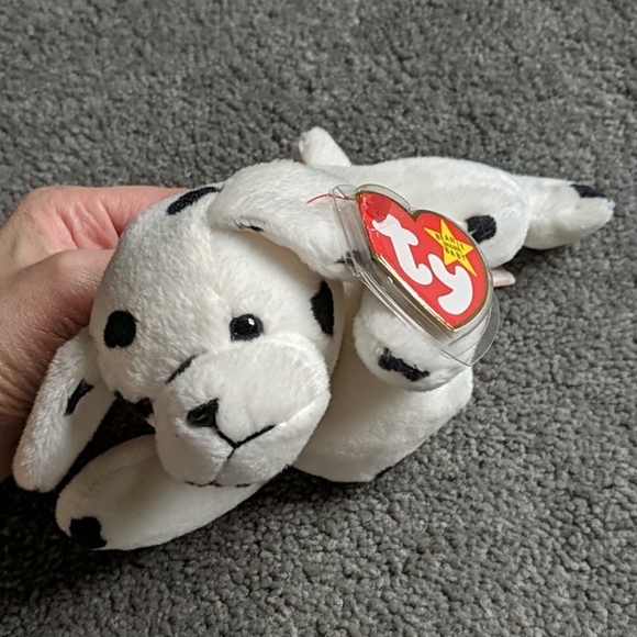 sparky beanie baby